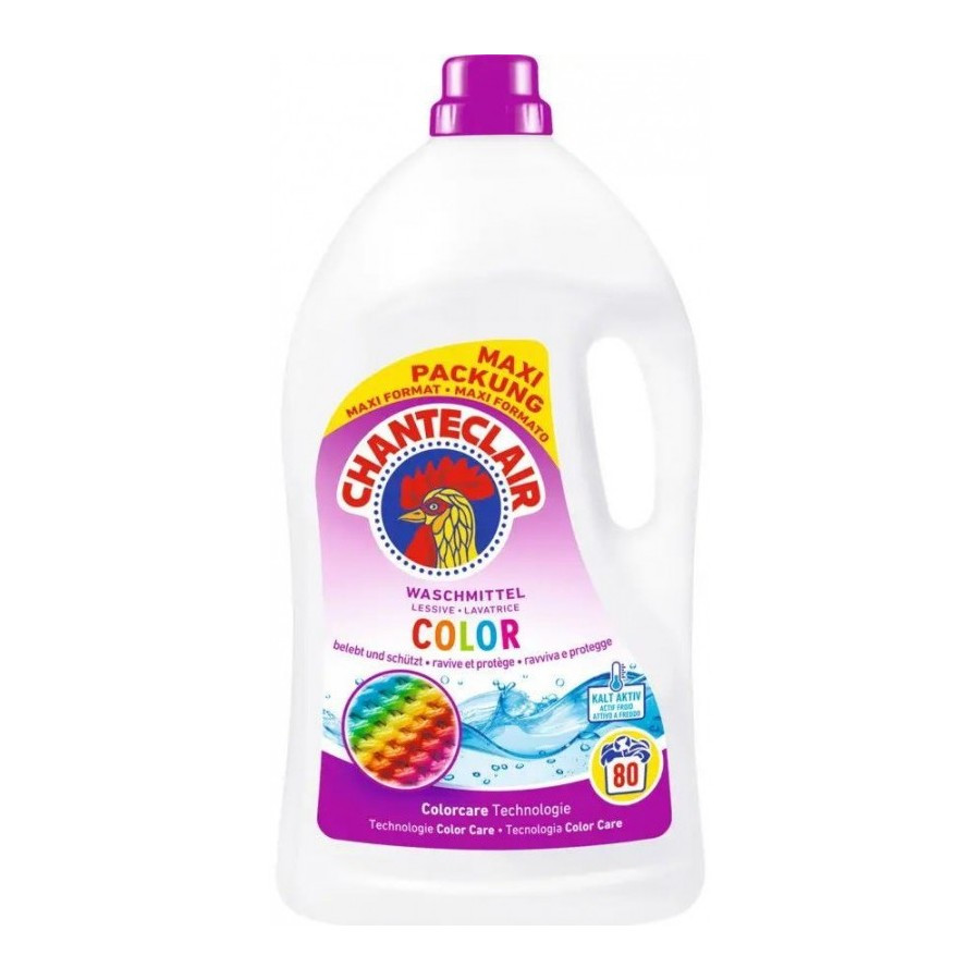 Гель для прання Півник Color, 3,6 л, 80 прань